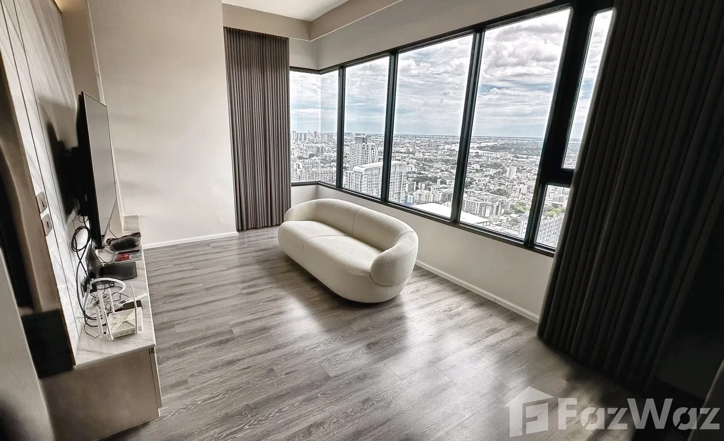 รูป 45F Corner Sunset River View | 2BR 55sqm | 600m BTS On Nut 6748627 - รูปที่ 9/55