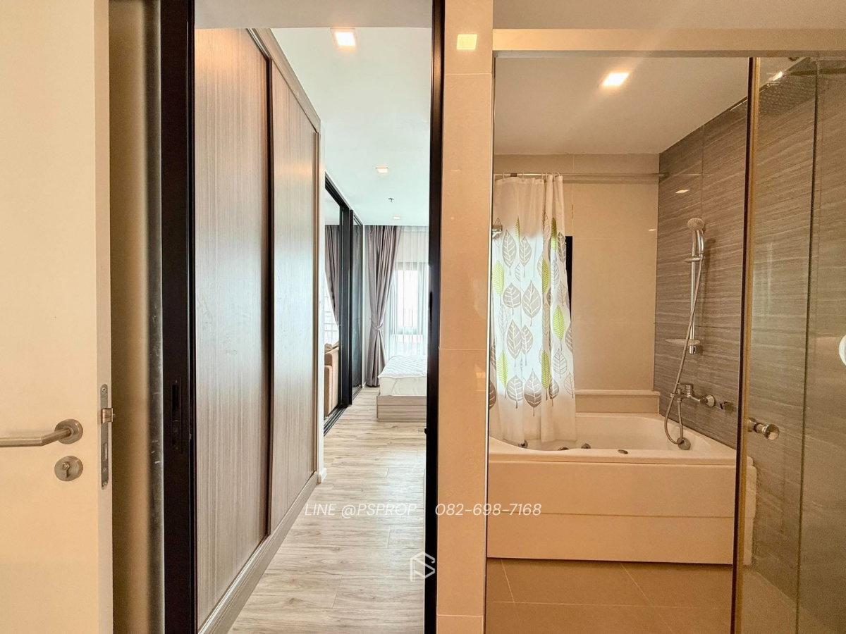 รูป คอนโดเช่าศรีราชา ใกล้ถนนสุขุมวิท Knightbridge The Ocean Sriracha✅ พร้อมเข้าอยู่ #CR0575 - รูปที่ 9/12