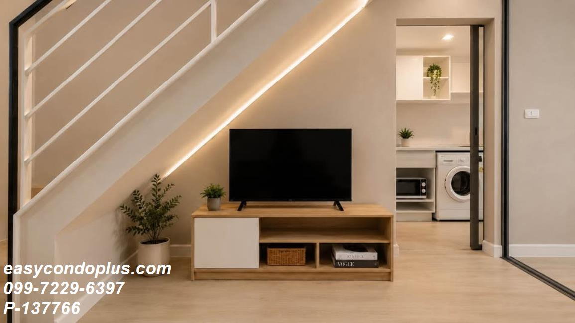 รูป 💥 [𝐏-𝟏𝟑𝟕𝟕𝟔𝟔] FORRENT : Metro Sky Prachachuen ดูเพล็กซ์ 2 ชั้น! ใกล้ MRT บางซ่อน 𝟏𝟖,𝟎𝟎𝟎/ด. | Line ID @easycondoplus | 099-229-6397 - รูปที่ 4/9