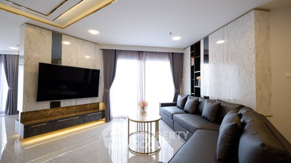 รูป ชั้น 34 4 ห้องนอน ขนาด 193 ตร.ม. Belle Grand Rama 9 ใกล้ MRT พระราม 9 (ID 1097559) - รูปที่ 3/12