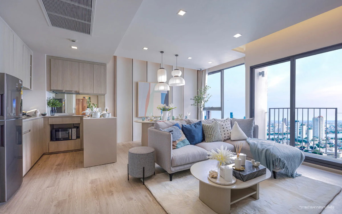 รูป ✨ ขาย คอนโด เรฟเฟอเรนซ์ สาทร - วงเวียนใหญ่ (Reference Sathorn - Wongwian Yai) คอนโดมิเนียม ทำเลศักยภาพสูงใกล้รถไฟฟ้า BTS สถานีวงเวียนใหญ่ ✨ - รูปที่ 4/7