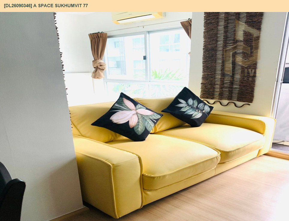 รูป DL26090346 ให้เช่าคอนโด เอ สเปซ สุขุมวิท 77 (A Space Sukhumvit 77) ใกล้ BTS อ่อนนุช พร้อมเข้าอยู่ โทรด่วน 0653619502 LineID @952jdxxk - รูปที่ 8/12