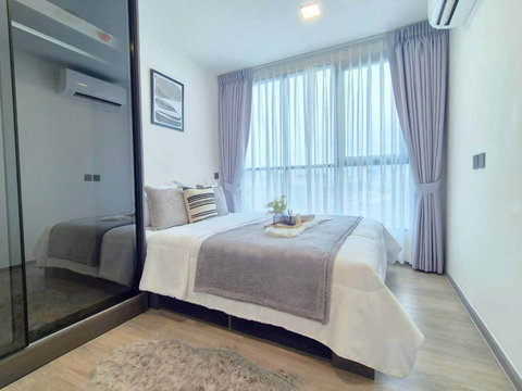 S413🔥 For Rent 📍 ATMOZ Palacio Ladprao - Wanghin 📍 Fully furnished and equipped with appliances; ready to move in.