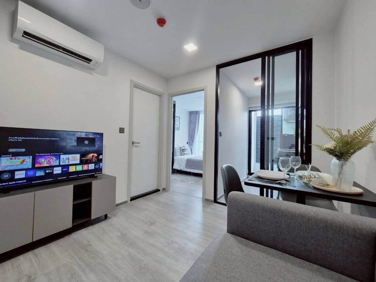 รูป S413🔥ให้เช่า📍 ATMOZ Palacio Ladprao - Wanghin 📍(แอทโมซ พาลาซิโอ ลาดพร้าว - วังหิน) ตกแต่ง ครบ พร้อมเข้าอยู่ เฟอร์นิเจอร์ และ เครื่องใช้ไฟฟ้า  - รูปที่ 11/20