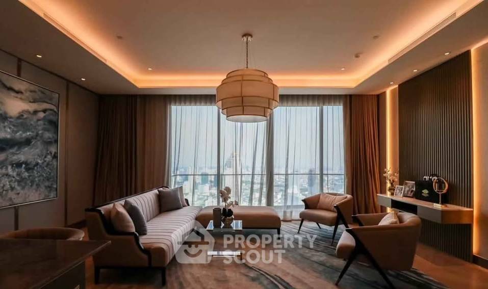 รูป คอนโด 6 ห้องนอน 606 ตร.ม. ชั้นสูง The Residences At Mandarin Oriental, Bangkok ใกล้ BTS สะพานตากสิน (ID 3288471) - รูปที่ 6/9