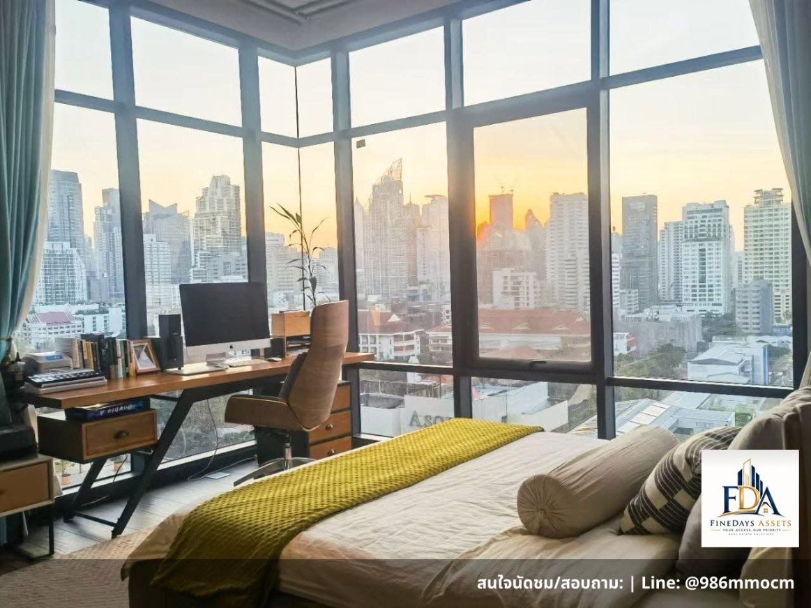 รูป ✨ ให้เช่าคอนโด เดอะ ลอฟท์ อโศก (The Lofts Asoke) คอนโดมิเนียมระดับ Super Luxury สไตล์ Industrial Loft สุดหรู ทำเลศักยภาพสูงใจกลางสุขุมวิท-อโศก ✨ - รูปที่ 6/9