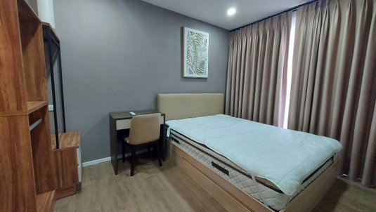P-56702 For Sale The Nest Sukhumvit 64 | 32 sq.m. | 2nd Floor | Garden View | Fully Furnished 📞 Line ID: @easythaihome | 085-592-2897