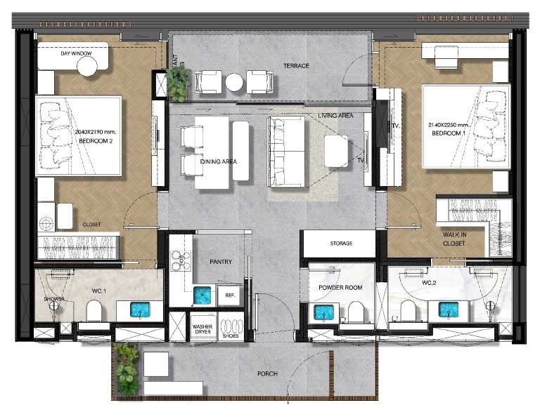 รูป For sale Mulberry Grove The Forestias Condo พร้อมวินสวนป่า 30 ไร่ @37.1MB - รูปที่ 6/6