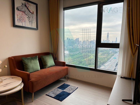 ให้เช่า ไลฟ์ อโศก ไฮป์ STUDIO ชั้น 34  อาคาร 1 ใกล้ MRT พระราม 9