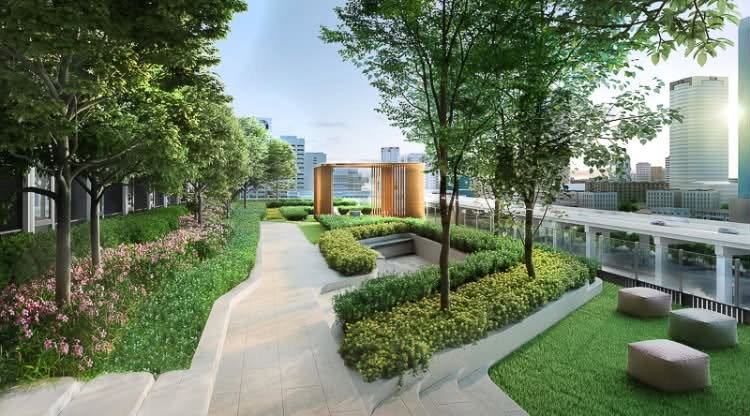 รูป ให้เช่า The Privacy Jatujak ** 25,000 บ./ด. ** ห้อง 2 ชั้นสไตล์ Loft ขนาด 48 ตร.ม. 1ห้องนอน 1ห้องน้ำ ชั้น30-31 วิวสวนจตุจักร - รูปที่ 10/26