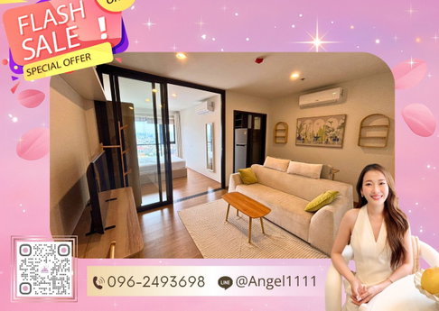 ✨🦄 Ready to Move ห้องสวยตรงปก 🦄✨ The Line Vibe 🚝 ใกล้ BTS ห้าแยกลาดพร้าว เฟอร์ครบ พร้อมอยู่ ☎️096-2493698 (TLV0584)