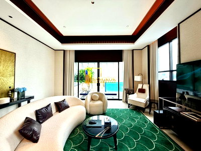 Apartment building for rent Rama 4 Road : Luxurious 2 Bedroom Serviced Apartment in Phrom Phong - BR30167SA