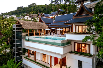 บ้านเดี่ยว ภูเก็ต : วิลล่าลงทุนภูเก็ต 10 ห้องนอน วิวทะเล | 780 ตร.ม. พร้อม Infinity Pool - U6114745