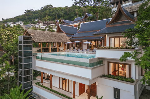 Phuket 10BR Sea-View Investment Villa | 780 SqM, Lift, Infinity Pool - U6114745