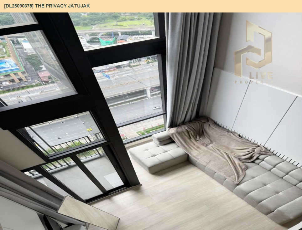รูป DL26090375 ให้เช่าคอนโด เดอะ ไพรเวซี่ จตุจักร (The Privacy Jatujak) ใกล้ MRT พหลโยธิน พร้อมเข้าอยู่ โทรด่วน 0653619502 LineID @952jdxxk - รูปที่ 7/10
