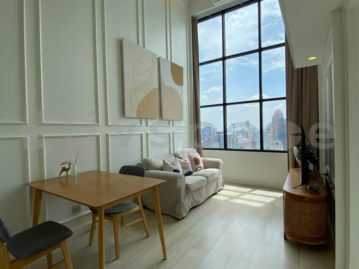 รูป ▚ L0FC4Pツ Knightsbridge Prime Sathorn Duplex 2 Bed 55ตร.ม. ยูนิตใหญ่สุด หน้าต่าง 2 ทิศ มี Foyer ราคาดีสุดในตลาด✨ - รูปที่ 3/15
