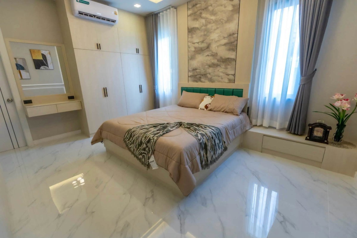 รูป ขายบ้านเดี่ยวพัทยา หนองปรือ 3 ห้องนอน รีโนเวทใหม่ พร้อมเฟอร์นิเจอร์ครบ ที่ดิน 75 ตร.ว. - รูปที่ 5/38