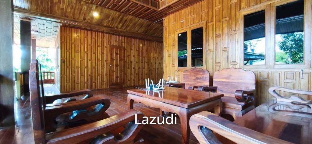 รูป บ้านไม้สไตล์ไทยพร้อมที่ดินขนาด 1 งาน - รูปที่ 6/23