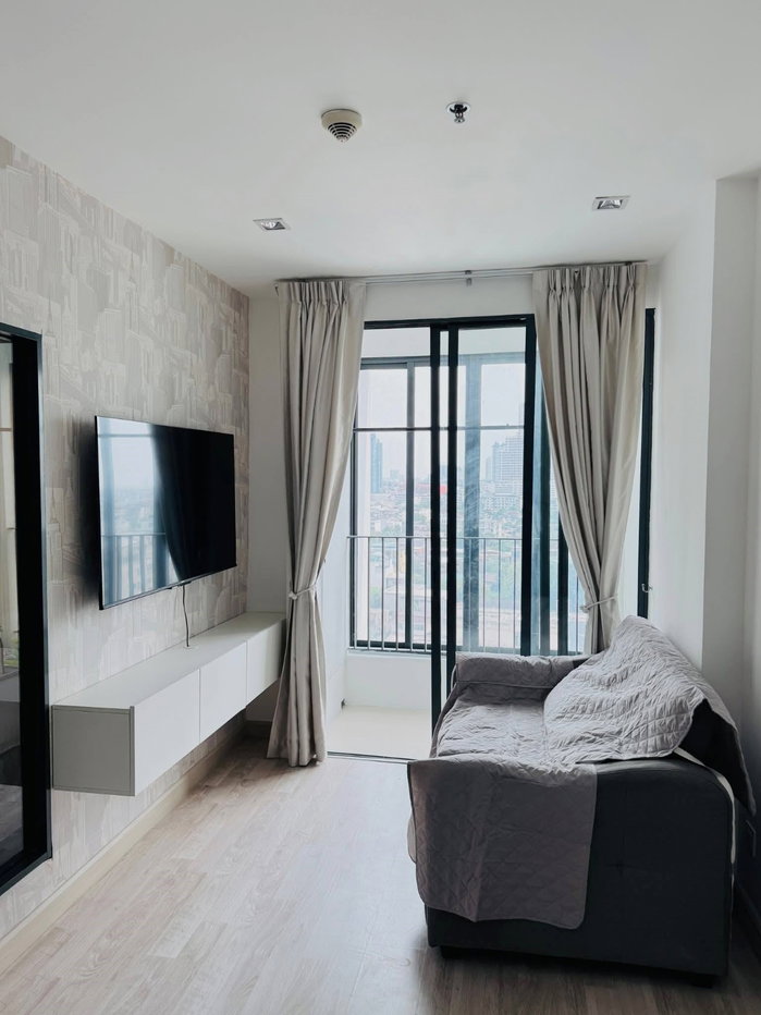 picture 💥 [𝐏-𝟏𝟎𝟑𝟐𝟎] FOR RENT : Ideo Mobi Sathorn Near BTS Krung Thon Buri 𝟏𝟓,𝟎𝟎𝟎 THB/m. | Line ID @easycondoplus | 099-229-6397 - 1/6