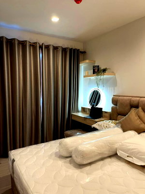 Condos for rent : PFD-00940 Condo for rent Life Asoke Hype : Japanese Wood Elegance 🌿 Beautifully Furnished, Warm & Beautiful in Every Corner.