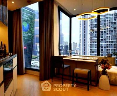 Condos for rent : 18th-Floor 2-BR ASHTON Asoke - Rama 9, 200m To MRT Phra Ram 9 (ID 2309308)