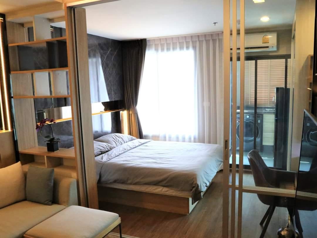 รูป (ว่าง1พฤศจิกายน69)ให้เช่าคอนโดUdelight Rama3 RiverFront - 1นอน 34ตรม. ชั้น8 - Line:@hac55 - รูปที่ 2/10