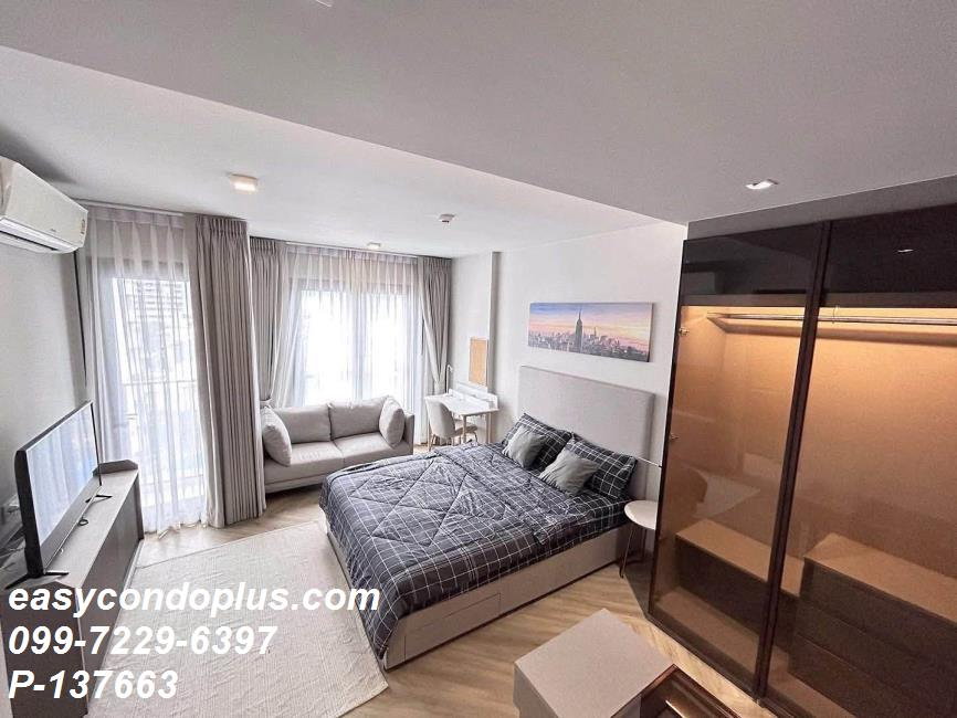 รูป 💥 [𝐏-𝟏𝟑𝟕𝟔𝟔𝟑] Chapter Thonglor 25 : สตูดิโอวิวสวย แต่งหรูครบชุด! ใกล้ BTS ทองหล่อ 𝟐𝟎,𝟎𝟎𝟎/ด. | Line ID: @easycondoplus | 099-229-6397 - รูปที่ 3/7