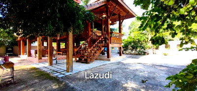 Land for sale Krathinglai Beach : 1 Ngan Land with Thai-Style House Serenity in Nong Ket Yai