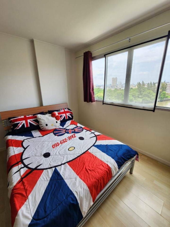 รูป 🍒🍒🍒 ให้เช่าคอนโด D Condo จรัญ-บางขุนนนท์ (( 33 ตรม / 7499 ต่อเดือน / ห้องสวยมาก / วิวแม่น้ำ / ถูกสุดในโครงการ )) ใกล้ รพ ศิริราช - รูปที่ 1/10