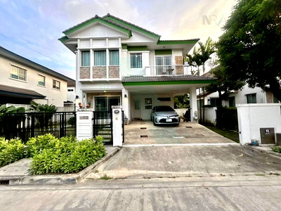 Houses for rent Bangkok : For Rent 2-story House MANTHANA 2 ONNUT - WONGWAN 4 bedroom 3 bathroom