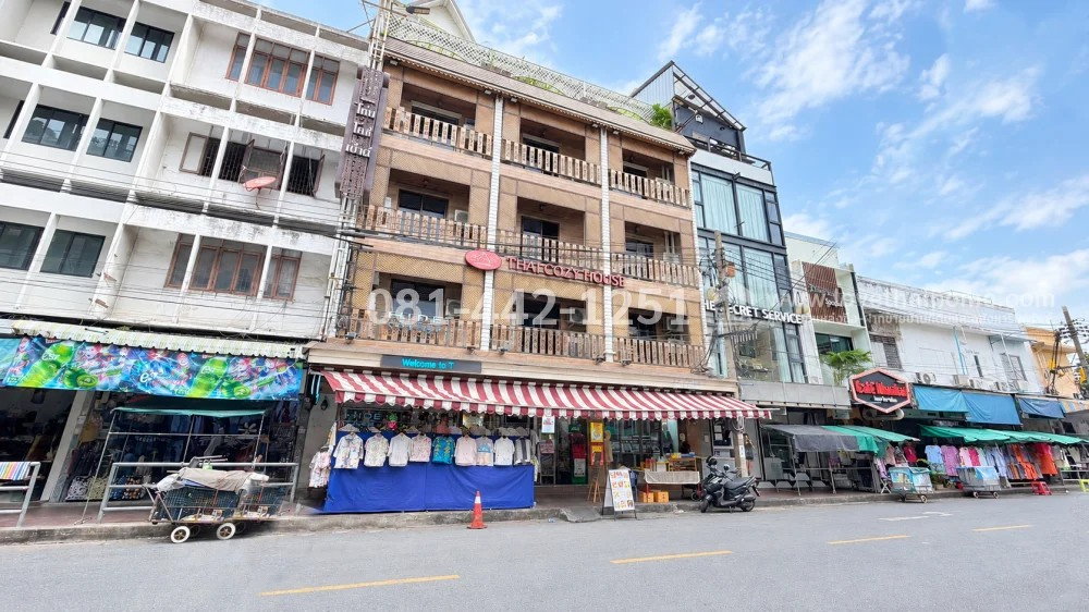 รูป ขายโรงแรม 6 ชั้น ถนนตานี โรงแรมยอดนิยม ย่านข้าวสาร พื้นที่ 72.5 ตรว. ราคา250 ล้านบาทผู้เช่าเต็มตลอด คุ้มค่าแก่การลงทุน! - รูปที่ 2/3