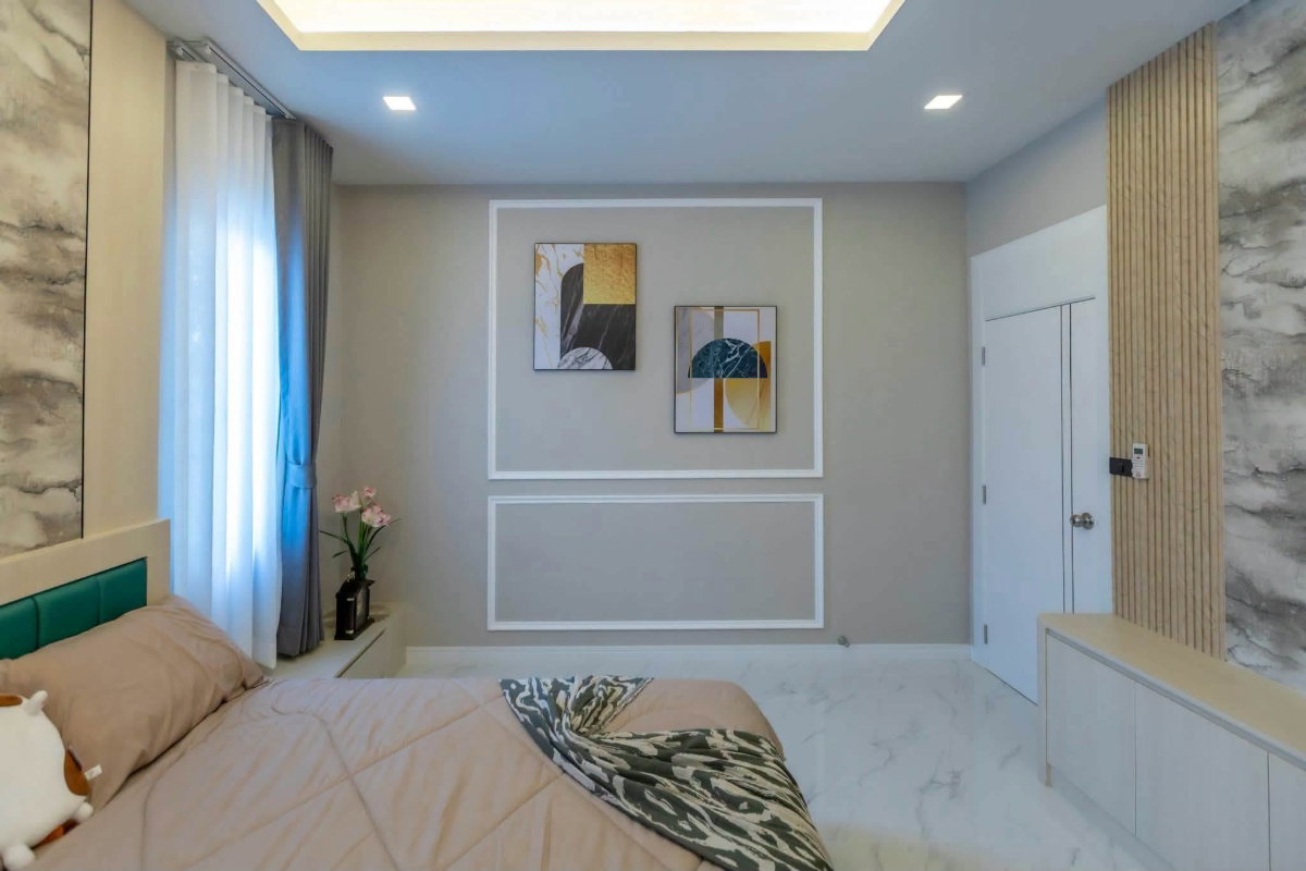 รูป ขายบ้านเดี่ยวพัทยา หนองปรือ 3 ห้องนอน รีโนเวทใหม่ พร้อมเฟอร์นิเจอร์ครบ ที่ดิน 75 ตร.ว. - รูปที่ 6/38