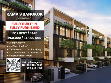 โฮมออฟฟิศหรู พระราม 9 | Yield 8.82% ขายพร้อมผู้เช่า |The Element Rama 9 Fully Built-in | ติดห้างเดอะไนท์ 1 นาที