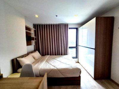 คอนโดให้เช่า : ให้เช่า  ห้องสวย ไอดีโอ สาทร ท่าพระ ( Ideo sathorn thapra ) ติด BTS โพธิ์นิมิตร  300 เมตร พร้อมเฟอร์ เพียง 9,500 บาท 