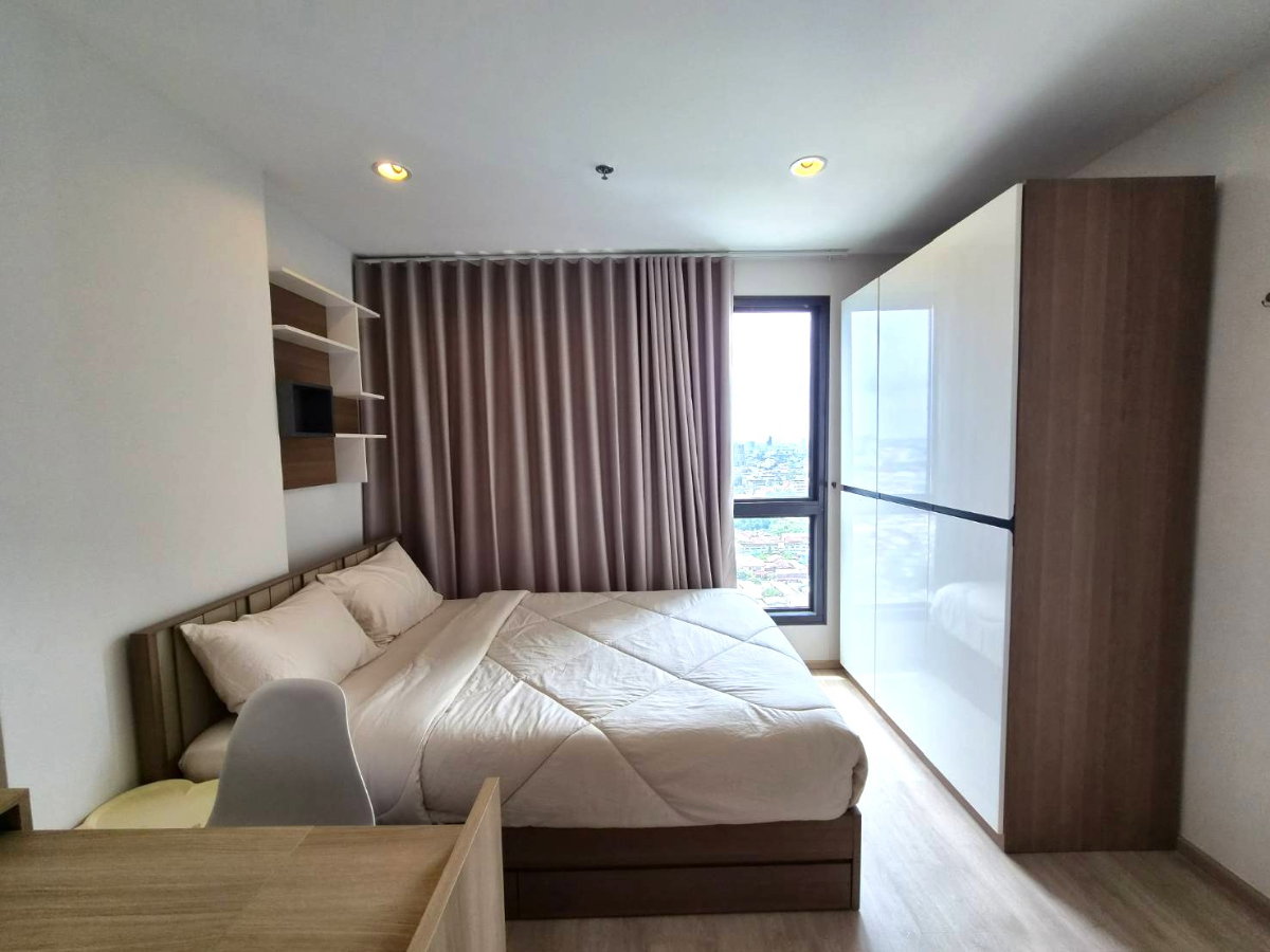 รูป ให้เช่า ห้องสวย ไอดีโอ สาทร ท่าพระ ( Ideo sathorn thapra ) ติด BTS โพธิ์นิมิตร 300 เมตร พร้อมเฟอร์ เพียง 10,000 บาท - รูปที่ 1/14