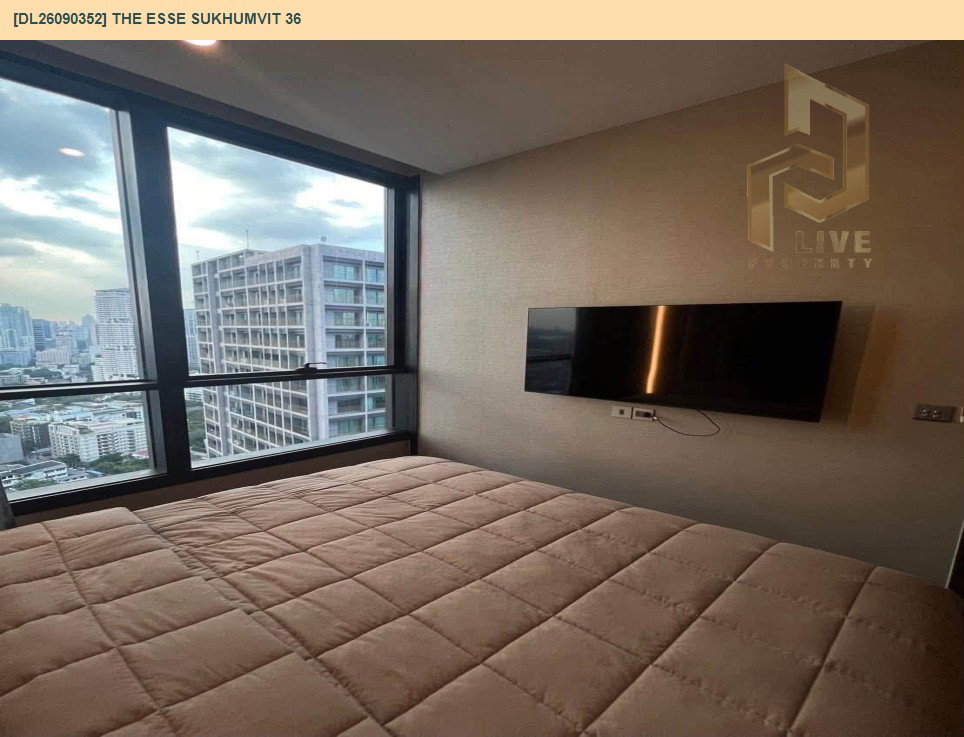 รูป DL26090352 ให้เช่าคอนโด ดิ เอส สุขุมวิท 36 (THE ESSE Sukhumvit 36) ใกล้ BTS ทองหล่อ พร้อมเข้าอยู่ โทรด่วน 0653619502 LineID @952jdxxk - รูปที่ 4/10