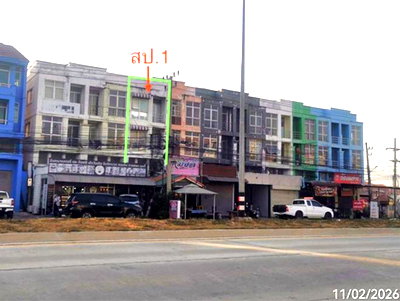Shophouses for sale Bang Pa-In Phra Nakhon Sri Ayutthaya : SHOP HOUSE 20 Sq.w. Bang Pa-In Phra Nakhon Sri Ayutthaya for 4M