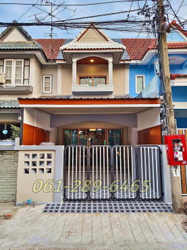 AA. บ้านสวย ใกล้เซ็นทรัล เวสเกต หมู่บ้าน ช. รุ่งเรือง 6 บางบัวทอง ใกล้ MRT แยกบางพลู