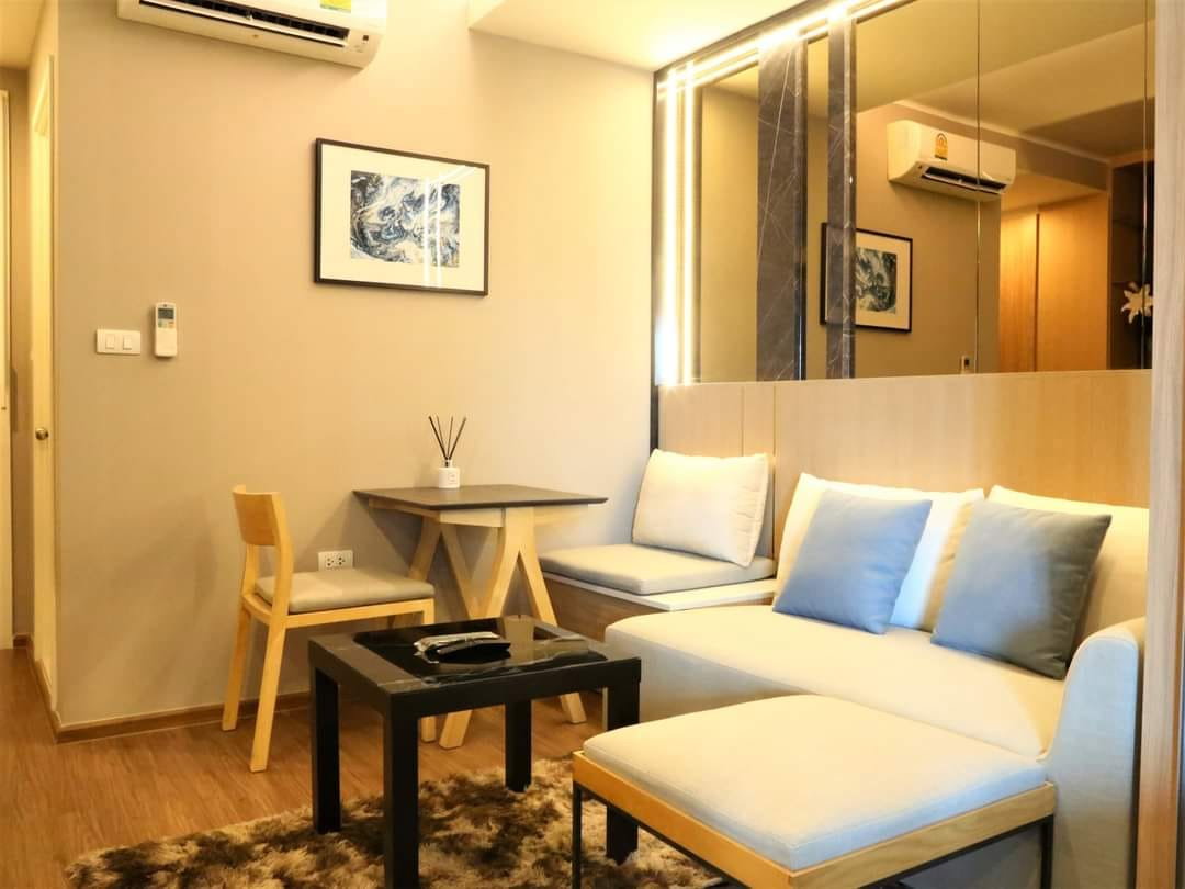 รูป (ว่าง1พฤศจิกายน69)ให้เช่าคอนโดUdelight Rama3 RiverFront - 1นอน 34ตรม. ชั้น8 - Line:@hac55 - รูปที่ 1/10