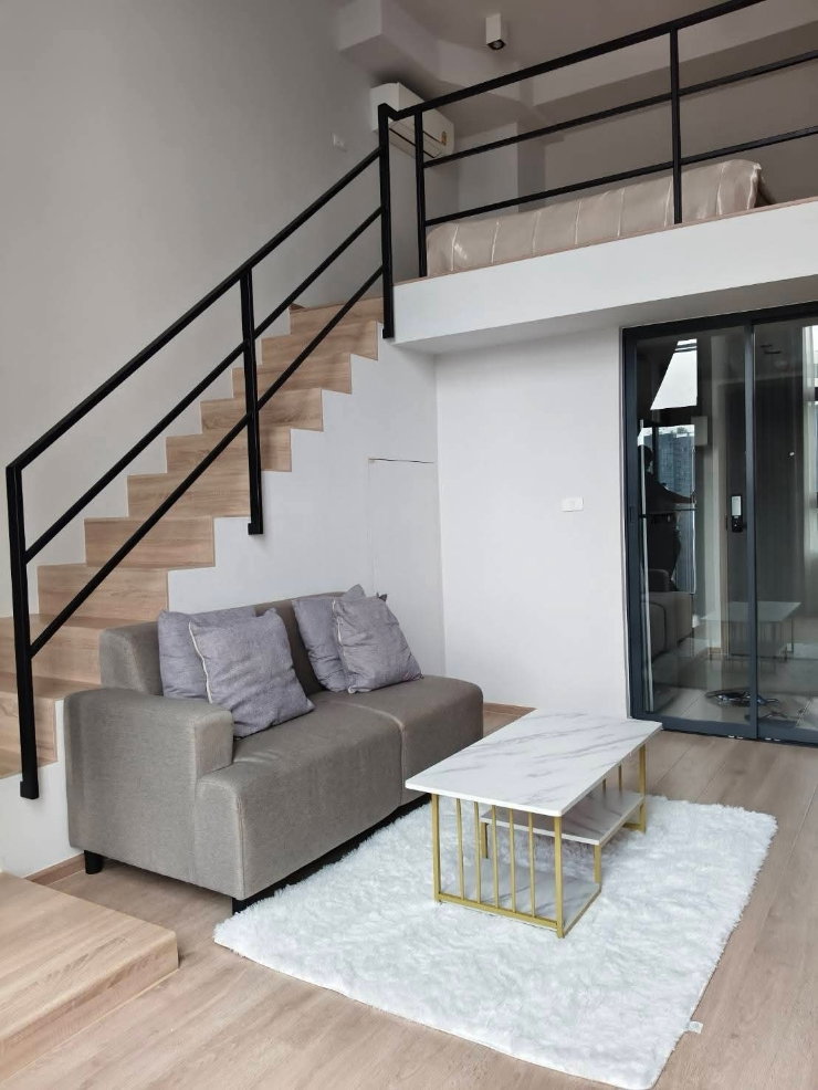 💥for rent 💥 Ideo Rama9 Asoke duplex 1 bed 24,000/Month 