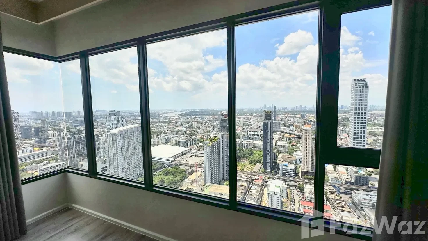 รูป 45F Corner Sunset River View | 2BR 55sqm | 600m BTS On Nut 6748627 - รูปที่ 6/55