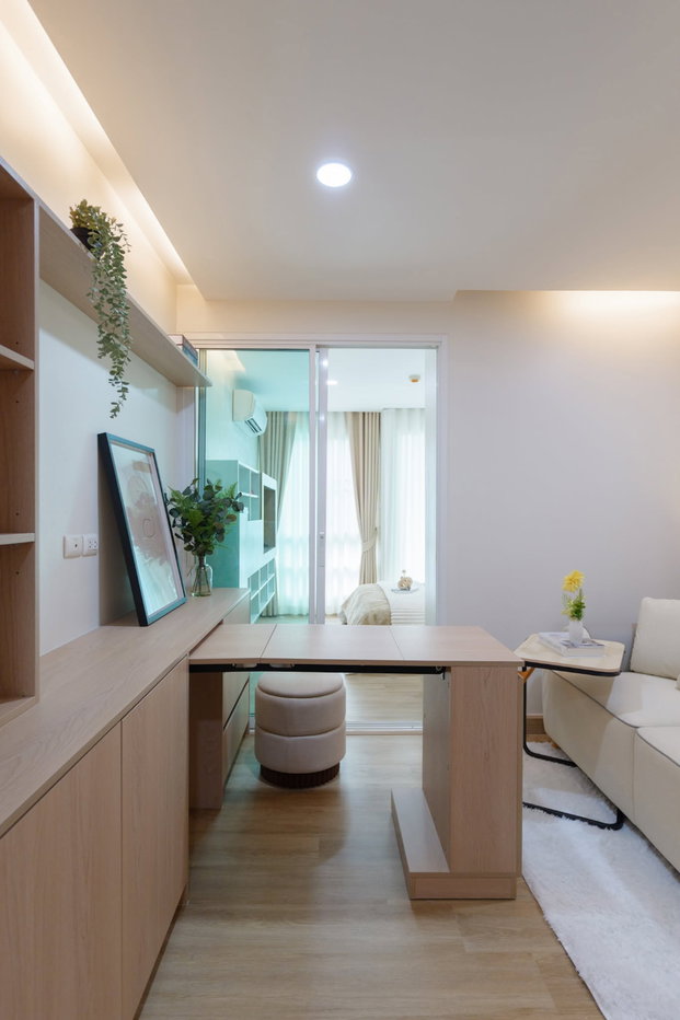 รูป ขายด่วน 🏡 Emerald Residence Ratchada 2.19 ล้าน! ใกล้ MRT ห้วยขวางเพียง 500 ม. - รูปที่ 4/14