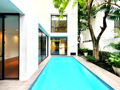 Houses for rent Bangkok : Impressive 4 Bedroom House With Private Pool in Thonglor - BR27900SH
