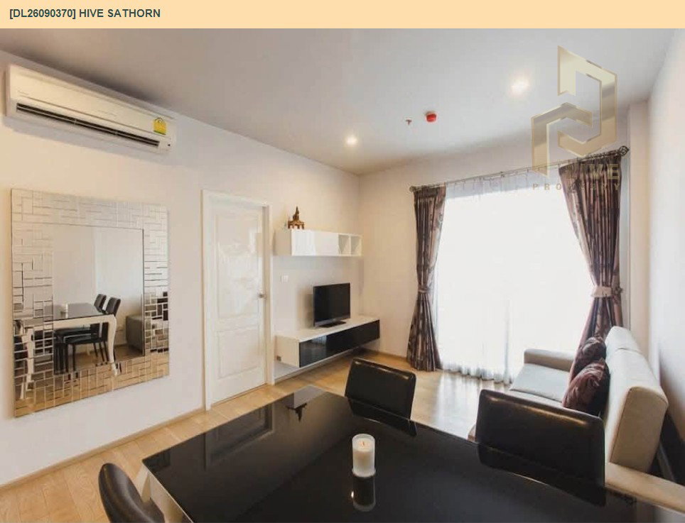 รูป DL26090370 ให้เช่าคอนโด ไฮฟ์ สาทร (Hive Sathorn) ใกล้ BTS กรุงธนบุรี พร้อมเข้าอยู่ โทรด่วน 0638692663 LineID @952jdxxk - รูปที่ 4/10