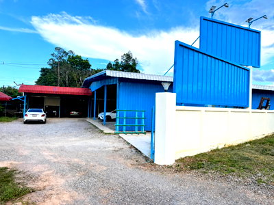 Factory for rent Chiang Rai Provincial Electricity Authority : 🏭✨ 5A3-W0010 Warehouse with Office Space for Rent in Nong Dan, Chiang Rai — THB 35,000/Month ✨🏭