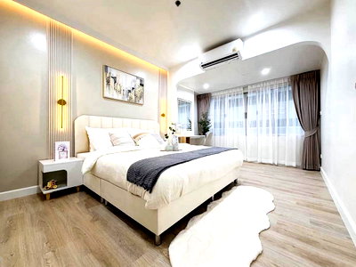 ขายคอนโด : ขาย คอนโด บ้านประชานิเวศน์ 1 แบบ 1 ห้องนอน ขนาด 57 ตรม รีโนเวทใหม่ ตกแต่งสวย เฟอร์นิเจอร์ครบ ใกล้ BTS วัดเสมียนนารี ประชาชื่น งามวงศ์วาน : MF26S-003