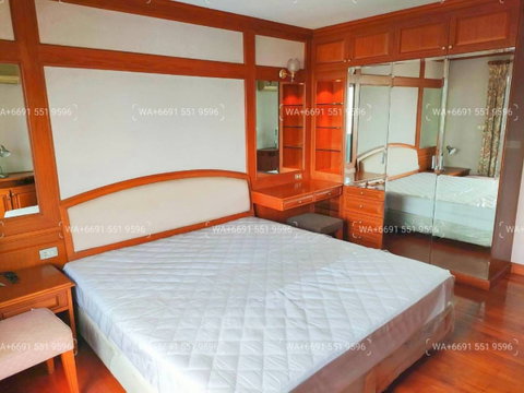 Cheap 2Bed Over 80 sq.m. for Rent Sukhumvit✨Wireless, Near BTS Ploenchit, MRT Petchaburi🔰 We can show all available units here