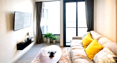 Condos for sale : Great Value 22nd-Floor 1-BR The Esse Asoke Near MRT Sukhumvit (ID 3225183)