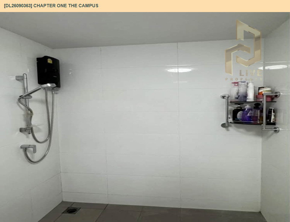 รูป DL26090363 ให้เช่าคอนโด แชปเตอร์ วัน เดอะ แคมปัส (Chapter One the Campus) ใกล้ BTS เสนานิคม พร้อมเข้าอยู่ โทรด่วน 0638692663 LineID @952jdxxk - รูปที่ 7/7