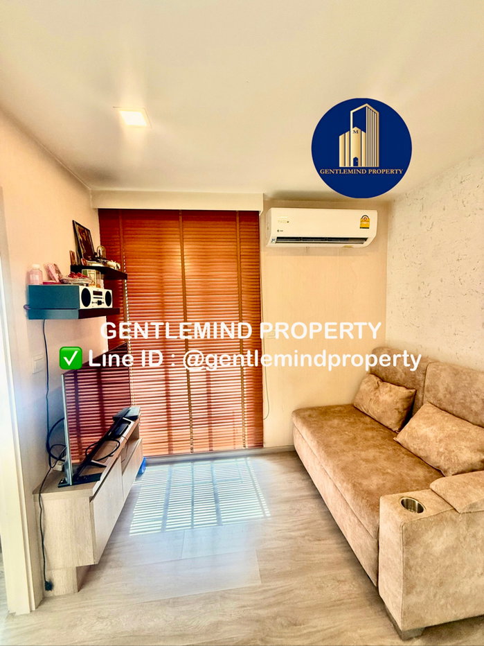 รูป ☀️2 Beds 2 Baths 2 Pets 🐶🐱 Maestro 03 Ratchada-Rama 9 ✅ พิเศษเพียง 30,900 บาท Pet Friendly เลี้ยงสัตว์ได้ 🐕🐈📍Near MRT Rama 9 - รูปที่ 4/9